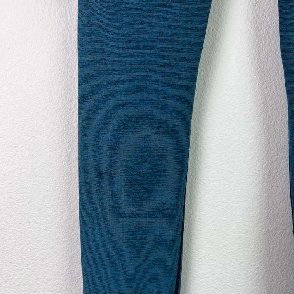 Outdoor Voices 7/8 Colorblock Leggings, (S)Navy Blue Turquoise and Black, - Picture 4 of 10